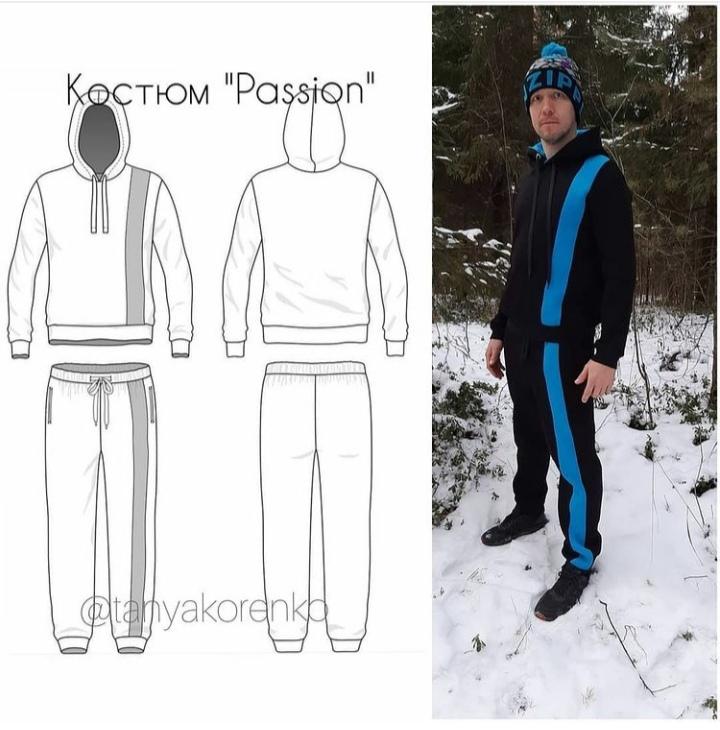 Мастер класс "Мужской костюм Пассион"